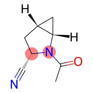 2-Azabicyclo[3.1.0]hexane-3-carbonitrile, 2-acetyl-, (1S,3S,5S)- (9CI)