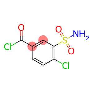 3-(aminosulphonyl)-4-chlorobenzoyl chloride