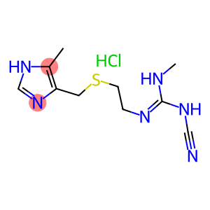 3-Cyano-2-methyl-1-[2-[(5-methyl-1H-imidazol-4-yl)methylsulfanyl]ethyl]guanidine hydrochloride
