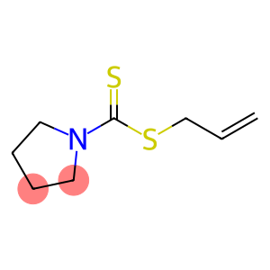 Pyrrolidinodithiocarbamic Acid Allyl EsterAllyl Pyrrolidinodithiocarbamate1-Pyrrolidinecarbodithioic Acid Allyl Ester