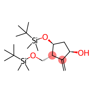 Cyclopentanol, 4-[[(1,1-dimethylethyl)dimethylsilyl]oxy]-3-[[[(1,1-dimethylethyl)dimethylsilyl]oxy]methyl]-2-methylene-, (1R,3R,4S)-