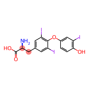 (2S)-2-amino-3-[4-(4-hydroxy-3-iodo-phenoxy)-3,5-diiodo-phenyl]propanoic acid