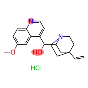 (4-ethenyl-1-azabicyclo[2.2.2]oct-7-yl)-(6-methoxyquinolin-4-yl)methan ol hydrochloride