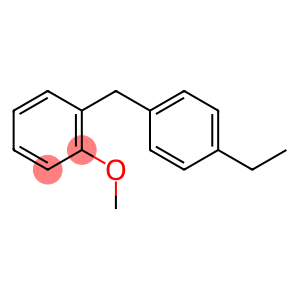 Benzene, 1-[(4-ethylphenyl)methyl]-2-methoxy- (9CI)