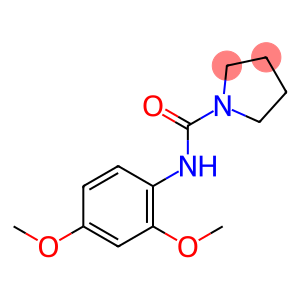 1-Pyrrolidinecarboxamide, N-(2,4-dimethoxyphenyl)-