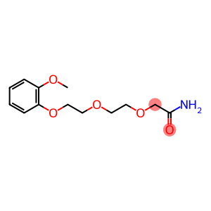 Acetamide, 2-[2-[2-(2-methoxyphenoxy)ethoxy]ethoxy]-