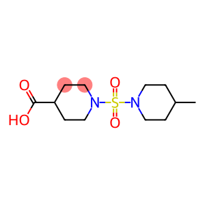 1-[(4-Methylpiperidin-1-yl)sulfon702669-96-3 yl]piperidine-4-carboxylic acid