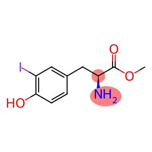 methyl(2S)-2-amino-3-(4-hydroxy-3-iodophenyl)propanoate