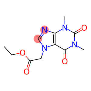7H-Purine-7-acetic acid, 1,2,3,6-tetrahydro-1,3-dimethyl-2,6-dioxo-, ethyl ester