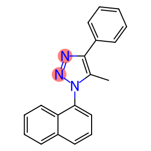 5-Methyl-1-(naphthalen-1-yl)-4-phenyl-1H-1,2,3-triazole