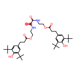 2-[[2-[3-(4-hydroxy-3,5-ditert-butyl-phenyl)propanoyloxy]ethylcarbamoylformyl]amino]ethyl 3-(4-hydroxy-3,5-ditert-butyl-phenyl)propanoate