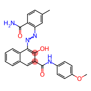 4-[[2-(Aminocarbonyl)-5-methylphenyl]azo]-3-hydroxy-N-(4-methoxyphenyl)-2-naphthalenecarboxamide