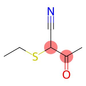 Butanenitrile, 2-(ethylthio)-3-oxo-