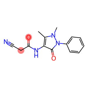 2-氰基-N-(1,5-二甲基-3-氧代-2-苯基-2,3-二氢-1H-吡唑-4-基)乙酰胺