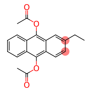 9,10-Anthracenediol,2-ethyl-, 9,10-diacetate