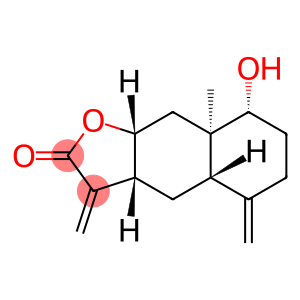 (3aR)-3aα,4,4aα,5,6,7,8,8a,9,9aα-Decahydro-8β-hydroxy-8aβ-methyl-3,5-bismethylenenaphtho[2,3-b]furan-2(3H)-one