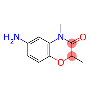 6-amino-2,4-dimethyl-2H-1,4-benzoxazin-3(4H)-one(SALTDATA: FREE)