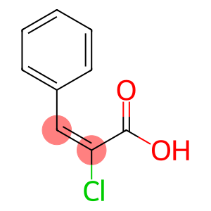 2-Propenoic acid, 2-chloro-3-phenyl-, (2E)-