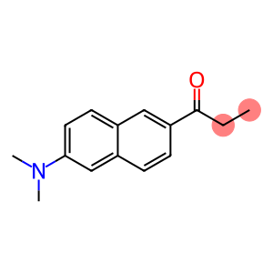 1-Propanone, 1-(6-(dimethylamino)-2-naphthalenyl)-