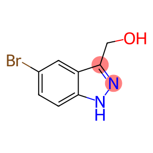 1H-Indazole-3-Methanol, 5-broMo-