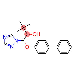 1H-1,2,4-Triazole-1-ethanol, .beta.-(1,1-biphenyl-4-yloxy)-.alpha.-(1,1-dimethylethyl)-, (.alpha.R,.beta.S)-rel-