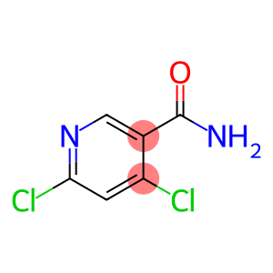 3-Pyridinecarboxamide, 4,6-dichloro-