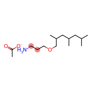 3-[(2,4,6-trimethylheptyl)oxy]propylammonium acetate