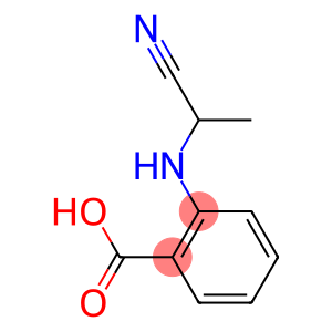 Benzoic acid, 2-[(1-cyanoethyl)amino]-, (+)- (9CI)