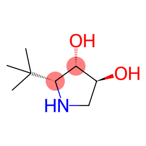 3,4-Pyrrolidinediol, 2-(1,1-dimethylethyl)-, (2R,3S,4S)- (9CI)