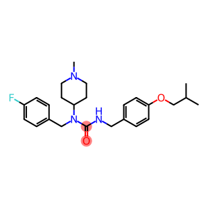 1-[(4-fluorophenyl)Methyl]-1-(1-Methylpiperidin-4-yl)-3-{[4-(2-Methylpropoxy)phenyl]Methyl}urea