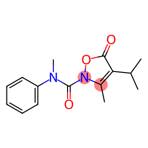 2(5H)-Isoxazolecarboxamide,  N,3-dimethyl-4-(1-methylethyl)-5-oxo-N-phenyl-