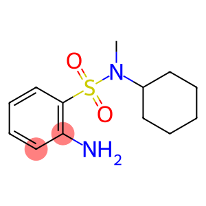 2-amino-n-cyclohexyl-n-methyl-benzenesulfonamid