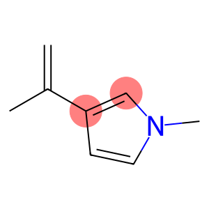 1H-Pyrrole, 1-methyl-3-(1-methylethenyl)-