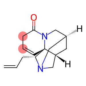 3H-2,5-Methano-1H-pyrrolo[3,4-i]quinolizin-8(9H)-one, 3a,4,5,6-tetrahydro-1-(2-propenyl)-, (1R,2S,3aR,5S,11aR)- (9CI)
