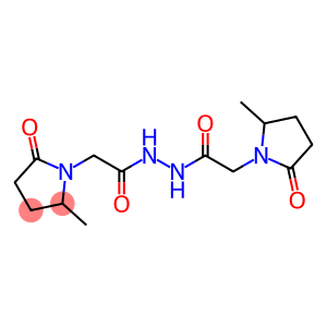 bis[2-methyl-5-oxopyrrolidine-1-aceto]hydrazide