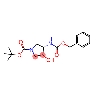 (3S,4S)-1-BOC-4-(CBZ-氨基)-3-吡咯烷醇