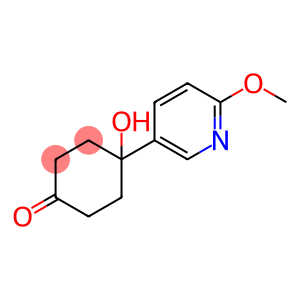 4-羟基-4-(6-甲氧基-3-吡啶基)环己酮