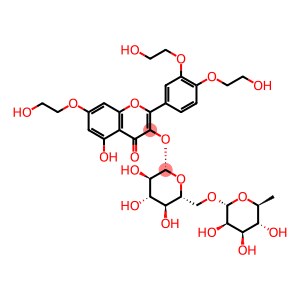 3μ,4μ,7-Tris[O-(2-hydroxyethyl)]rutin,  Troxerutin