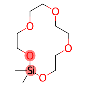 6,9,12-pentaoxa-2-silacyclotetradecane,2,2-dimethyl-3