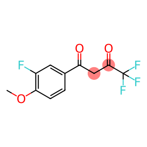 1,3-Butanedione, 4,4,4-trifluoro-1-(3-fluoro-4-methoxyphenyl)-