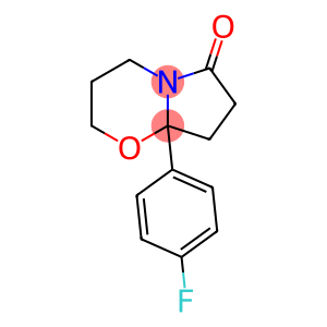 8a-(4-Fluorophenyl)-3,4,8,8a-tetrahydro-2H-pyrrolo[2,1-b][1,3]oxazin-6(7H)-one