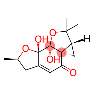 (2aR,3aS)-2aβ,3,6,7,8a,8b-Hexahydro-8aβ,8bα-dihydroxy-2,2,7β-trimethyl-2H,4H-cyclopropa[c]benzo[2,1-b:3,4-b']difuran-4-one