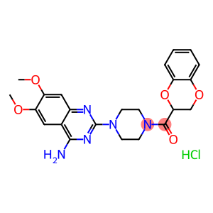 1-[(4-Amino-6,7-dimethoxy-2-quinazolinyl)-4-[(2,3-dihydro-1,4-benzodioxin-2-yl)carbonyl]piperazinehydrochloride