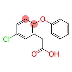 2-(5-chloro-2-phenoxyphenyl)acetic acid (en)