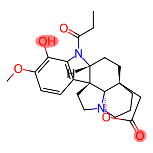 17,19-Dihydroxy-16-methoxy-1-(1-oxopropyl)aspidospermidin-21-oic acid γ-lactone