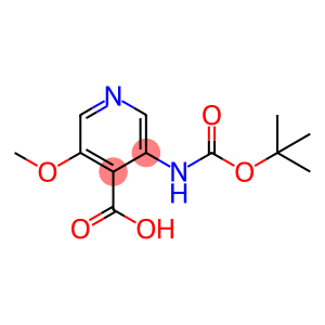 3-(TERT-BUTOXYCARBONYLAMINO)-5-METHOXYISONICOTINIC ACID