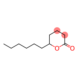 6-hexyltetrahydro-2h-pyran-2-on