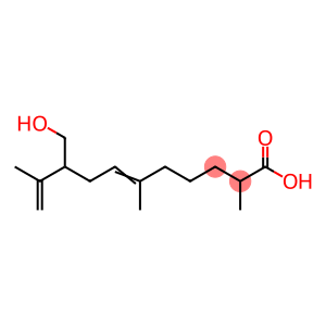 9-Hydroxymethyl-2,6,10-trimethyl-6,10-undecadienoic acid
