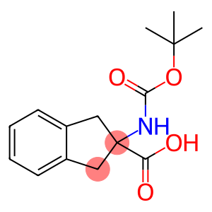 2-(BOC-氨基)茚满-2-甲酸