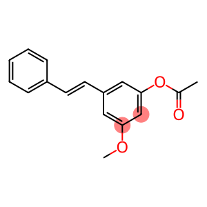 (E)-3-乙酰氧基-5-甲氧基二苯乙烯